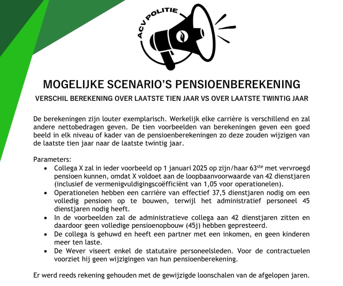 flyer over de supernota en onze pensioenberekening