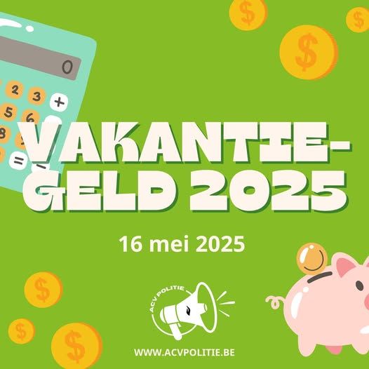 flyer over het vakantiegeld